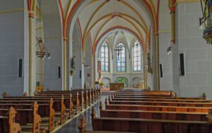 Hoofdbeuk van de St. Janskerk in Zutphen