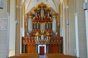 Het Hendrick Bader orgel in de Walburgiskerk in Zutphen