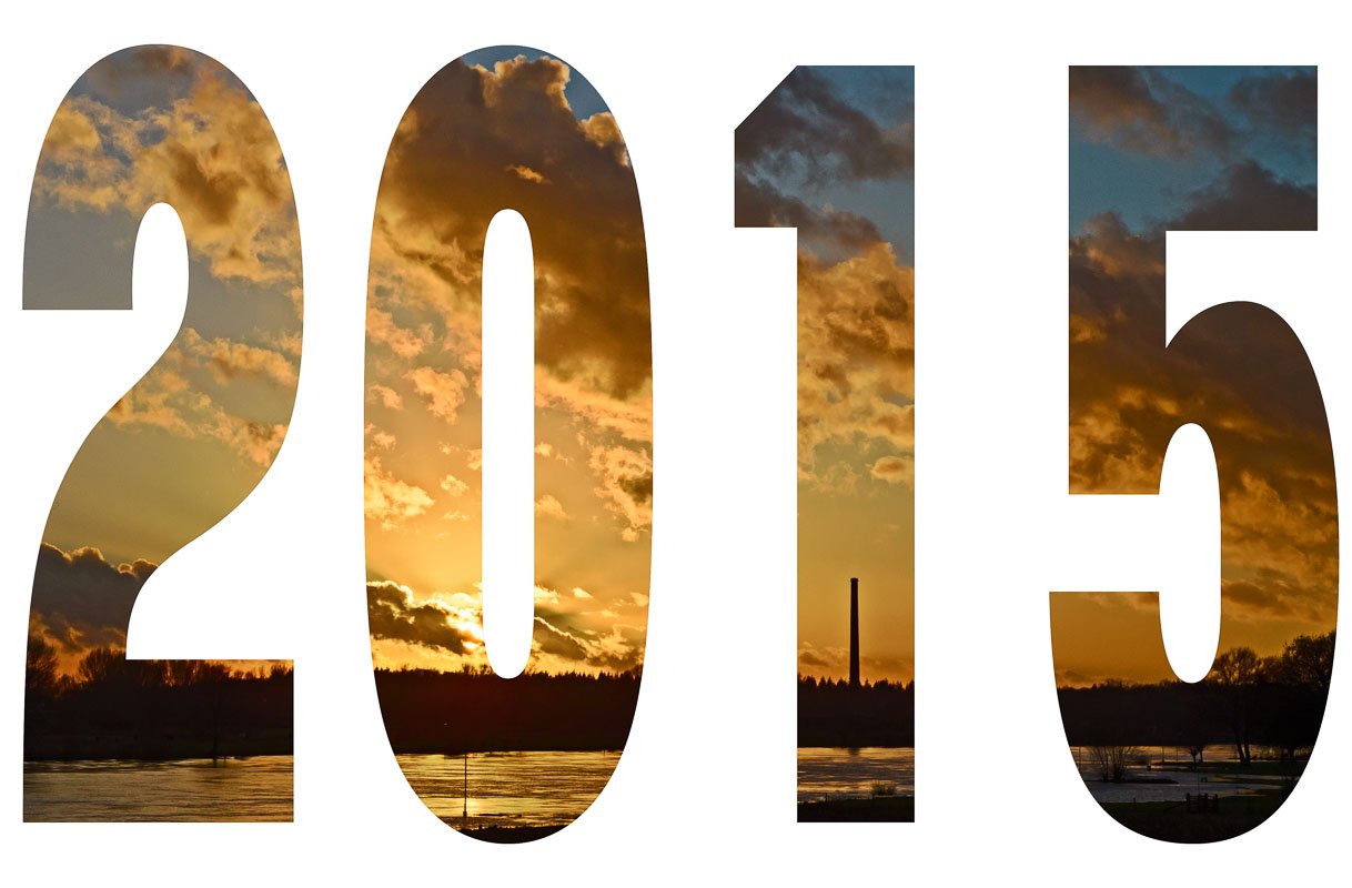Goede voornemens - het jaar 2015 met een gouden randje